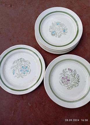 Тарілки з ведмедиком - мед