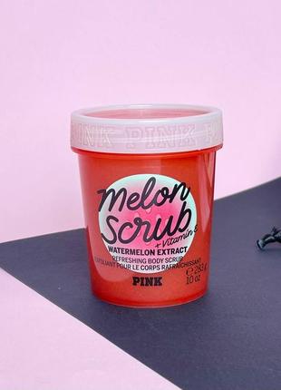 Скраб для тела victoria's secret pink melon