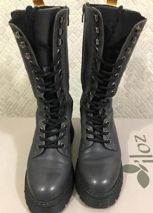 Чоботи жіночі шкіряні