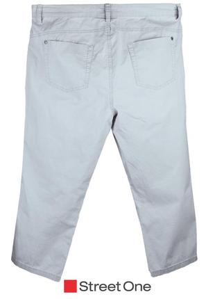 Бриджи street one gmbh size-42-22 бермуды объёмные лёгий стрейч хлопок стоковые ±20y€в3 фото