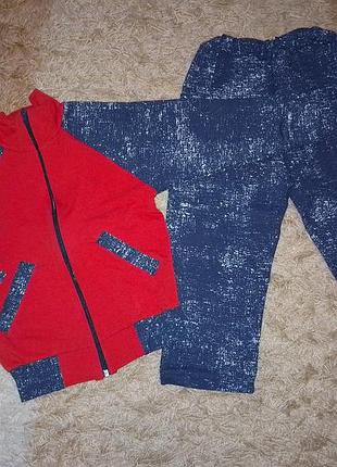 Спортивный костюм на 4-5 лет рост 104-110 см