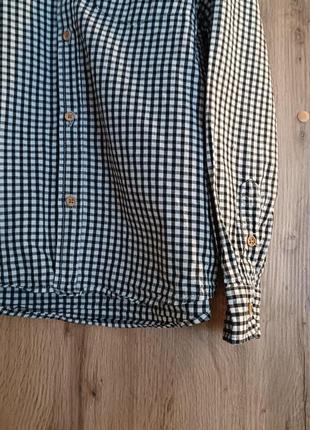 Рубашка в клетку zara 5