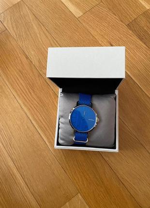 Мужские часы calvin klein k7b211vn синего цвета