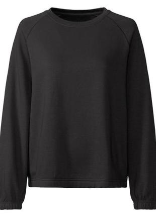 Світшот з начосом для жінки esmara lidl 497377  чорний