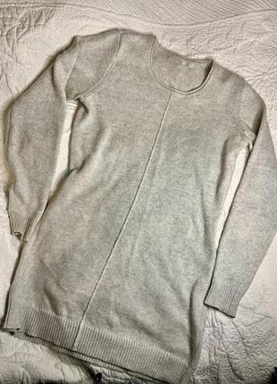 Свитер туника с люрексом