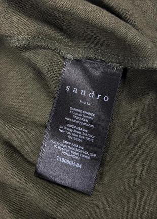 Блуза кофтинка топ sandro paris 6