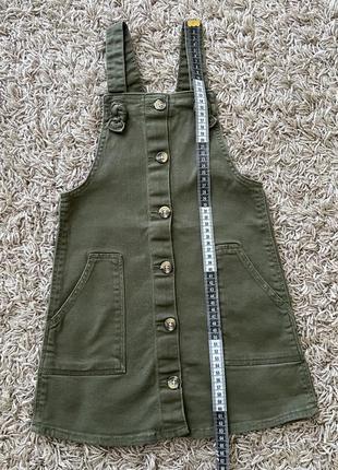 Джинсовий сарафан denim co 122-128 розміру. 8