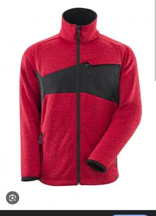 Софтшелл оригинальный утепленный mascot workwear knitted jumper with zipper workwear premium modern fit рефлектив m