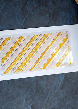 Наклейки на ногти маникюр декор для ногтей наклейки кружево творчество новые4 фото