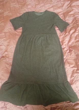 Платье теплое женское zara m,l