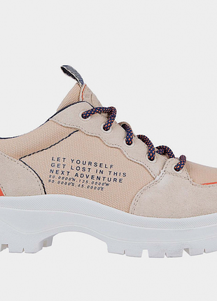 Шкіряні бежеві черевики skechers - skechers bobs broadies - city terrain