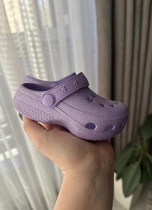 Кроксы на девочку4 фото