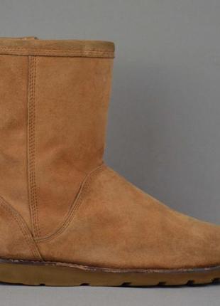 Ugg australia selia угги сапоги ботинки женские зимние замша мех овчина цигейка оригин 38 р/24.5 с