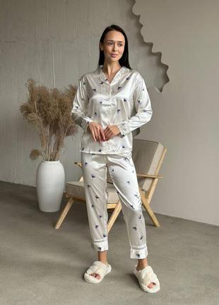 Пижама с нежным принтом🌸