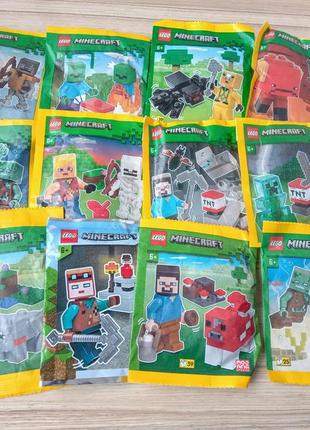 Конструктор lego minecraft