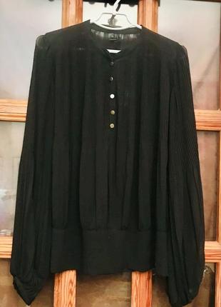 Гофрирована блуза mango 56-58