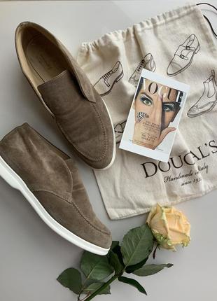 Doucals стиль loro piana итальянские деми лоферы