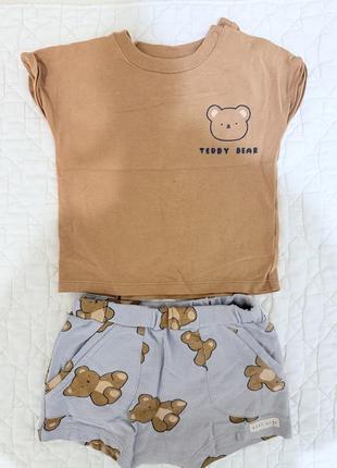 Футболка з шортами next 68 см