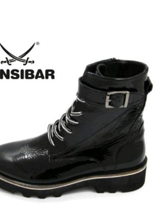 Ботинки sansibar лакированная кожа