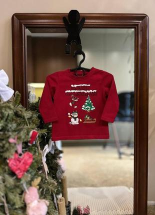 Рождественский лонгслив