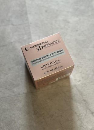 Instytutum c-illuminating 3d moisturizer увлажняющий крем с эффектом сияния 50ml