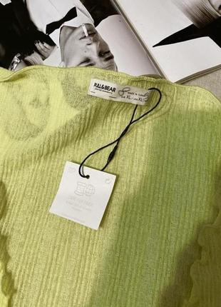 Pull&bear нова салатова накидка2 фото