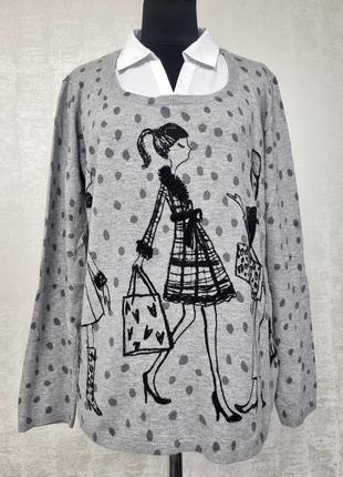 Armand thiery гламурний джемпер