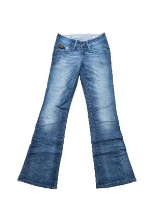 G-star raw женские джинсы расклешники w 28 l 34