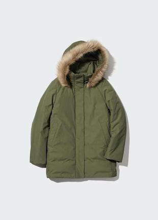 Гібридне пухове пальто uniqlo