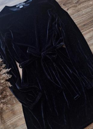 Бархатное изысканное платье бархат от primark2 фото