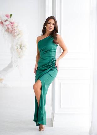 Изумрудное платье зеленое платье вечернее