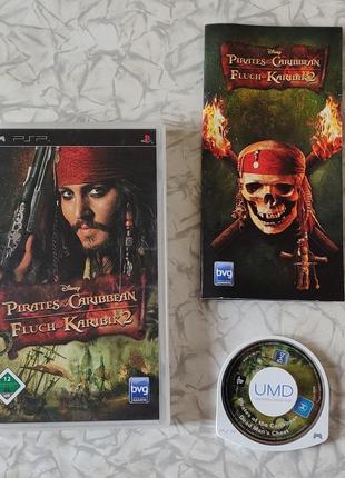 Pirates of the caribbean dead man's cheast psp umd диск