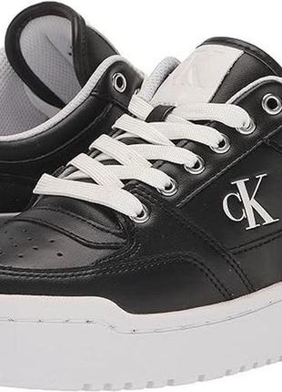 Calvin klein кроссовки кеды alondra casual platform lace-up sneakers