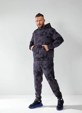 Мужской теплый спортивный костюм