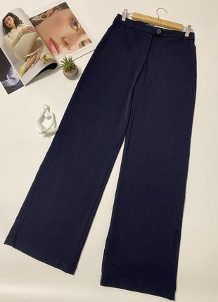 Брюки палаццо широкие