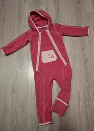 Флисовый человечек / бодик lupilu 86/92