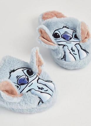 Красиві теплі пухнасті капці зі стиком від disney/george p.38-39 в ідеалі!
