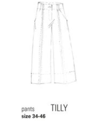 Черные актуальные брюки, брюки, джинсы tilly от annette gortz 34 - s