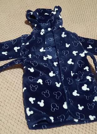 Халат плюшевий