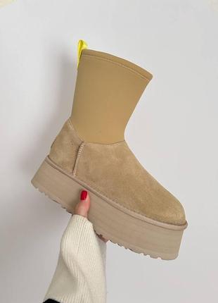Ugg classic dipper boot 'sand' уггі жіночі