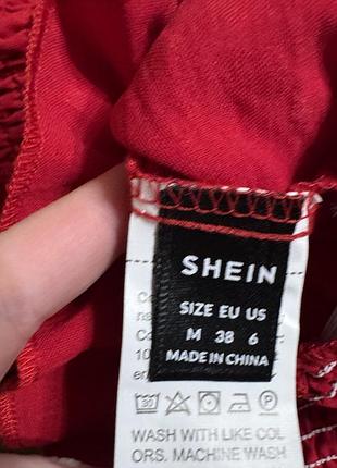 🥰 блуза в горошек shein m 5