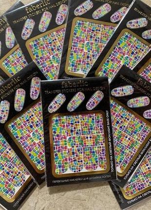 Перекладні наклейки для дизайну нігтів