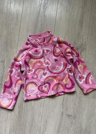 Флисовая кофта 2 года