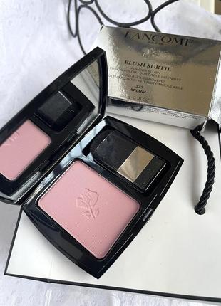 Оригинал. lancΩme blush subtil пудровые румяна