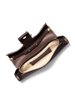 Женская сумка клатч michael kors 'colby' small convertible clutch (chocolate)2 фото