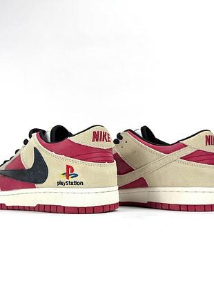 ✔️ nike sb dunk playstation red brow 2