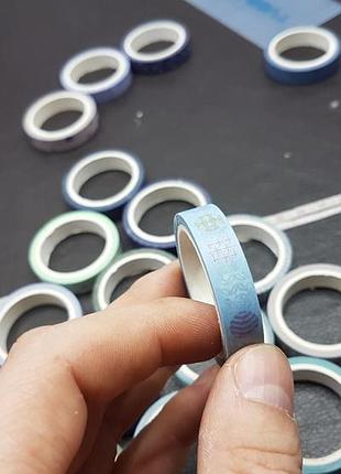 Набір стрічок washi tape 10mm 5m 24 rolls