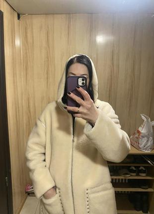 Хутряна шубка з овчини