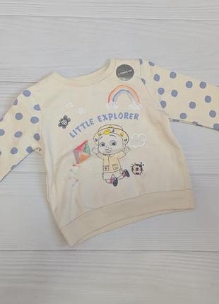 Світшот новий 12-18 теплий