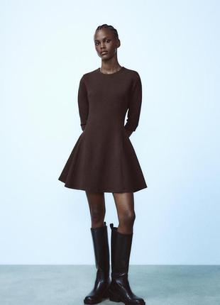 Сукня вовна zara (м/l) 8